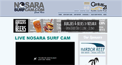 Desktop Screenshot of nosarasurfcam.com